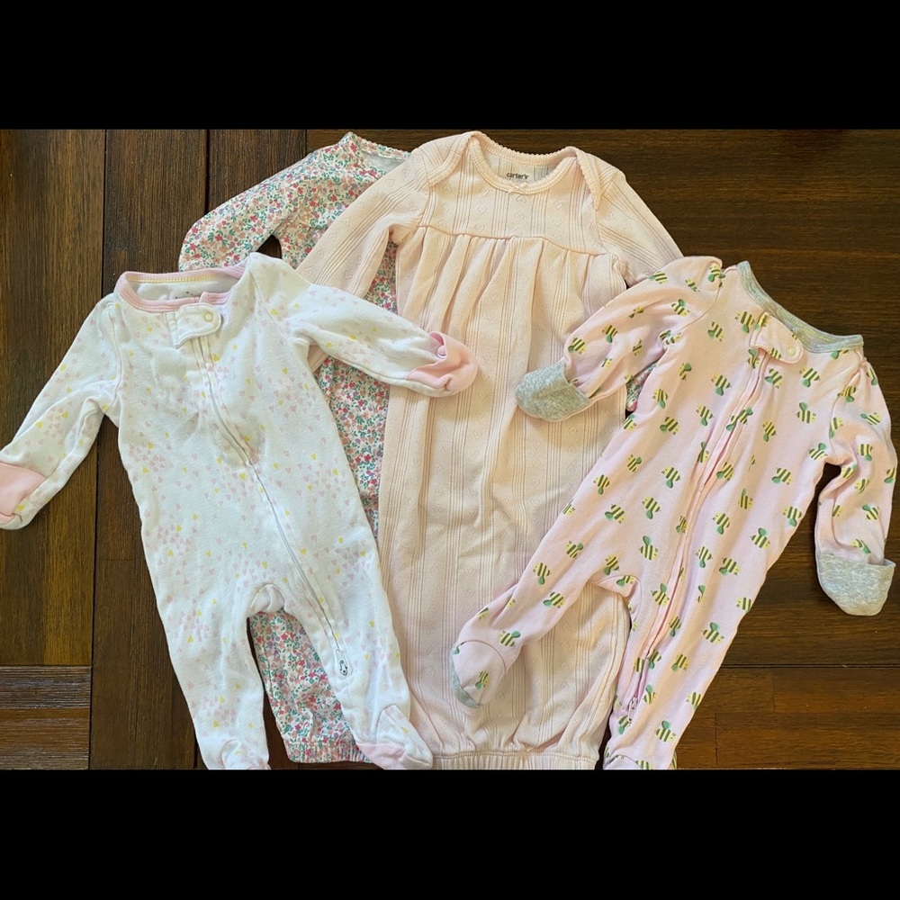 Baby Girl Pajamas & Sleep Gowns